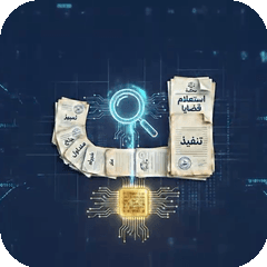 محرك باحث أثناء العمل